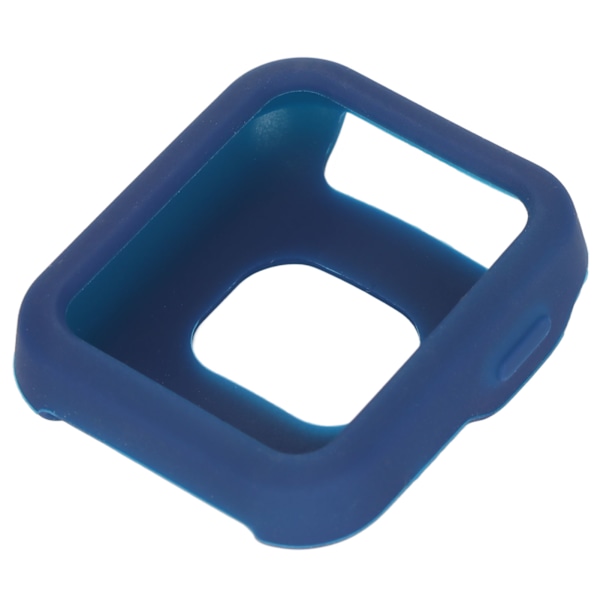 Smart Watch Protector Full Edge Silikon Bumper Case Stöttålig för Mi Watch Lite för Redmi SmartwatchBlå