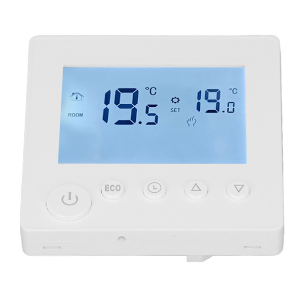 3A Vandvarmer Termostat med LCD ABS Intelligent Temperaturstyring til Hjem 95‑240V