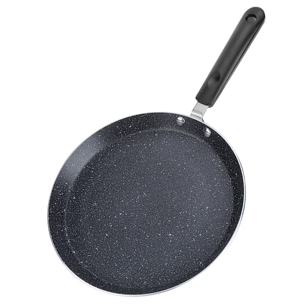 Non-stick stekpanna strålande spis induktionsspis matlagningsverktyg för frukostpannkaka äggpizza (8 tum medelstorlek)