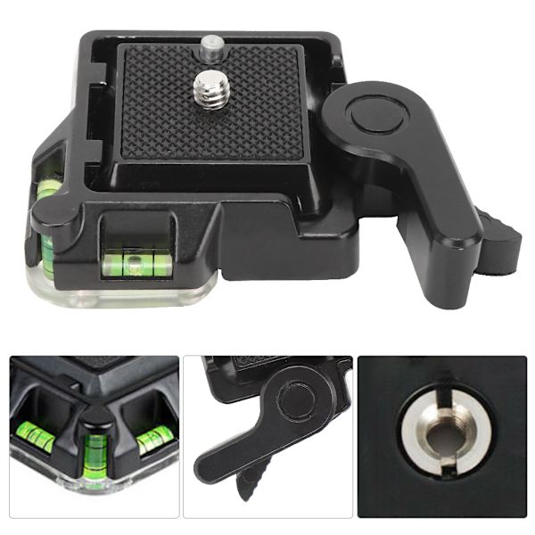 Universal Quick Release Plate Clamp Mount för kamerastativ kulhuvud