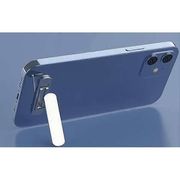 Sort Universal Mini Størrelse Aluminium Bærbar Sammenklappelig Bordstander Holder Mobiltelefonholder Foldbar Telefon Bordholder