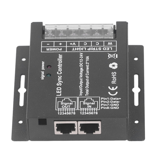 RF trådlös fjärrkontroll LED-dimmer 14 knappar två toner justera ljusstyrka dimmer ljusbrytare för LED-remsa ljus DC 12V till 24V