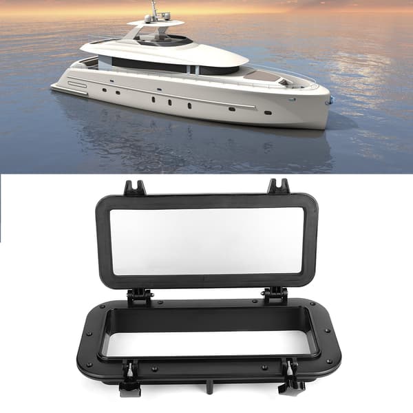 Rektangulär ventilram läckagesäker vattentät för båt/yacht/husbil/industribil
