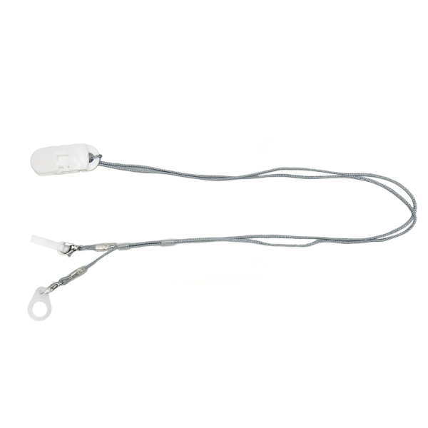 Lydhjelp Clip Holder Snorbeskyttelse Tau Lydforsterkere Bærbar Hang Rope Security Clip White