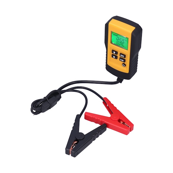 AE300 digital batterianalysator LCD bilsystemanalyse Ikke-destruktiv batteriindikatortester for 12V batteri