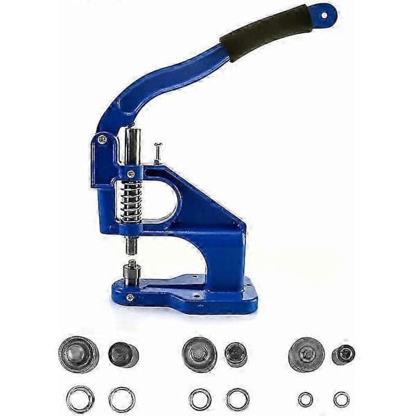 2025 Eyelet Press, Eyelet Punch Machine Eyelet Press with 3 Dies and 1500 Eyelets, for Leather Textile