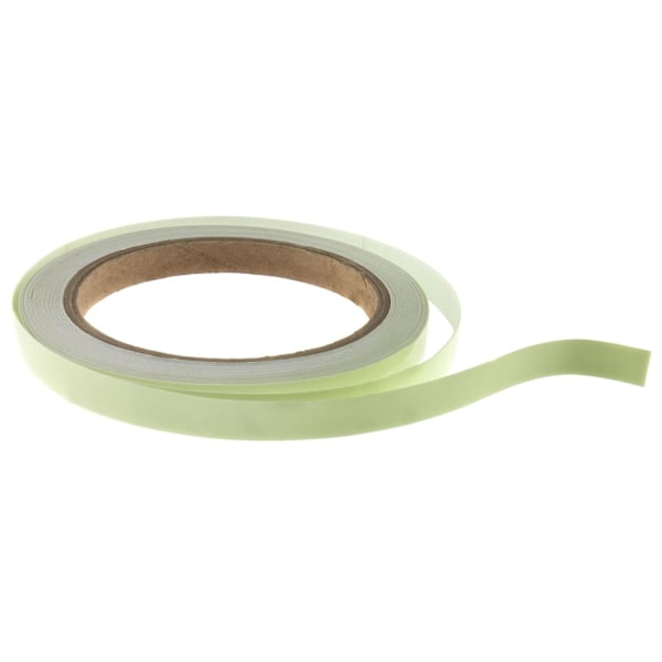 Selvlysende teip - 10mm x 10m - Selvlysende reflekterende teip
