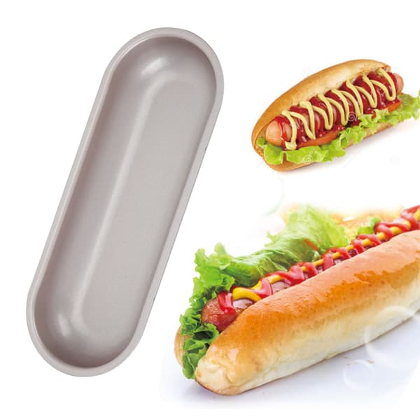 7 tums kök non-stick korvbrödsformar DIY korvform bakverktyg