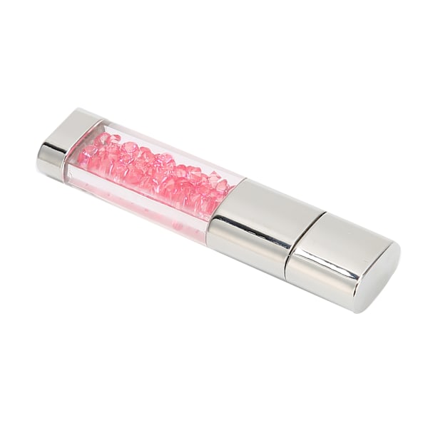 U-disk Unik Bärbar USB 2.0 Hög Hastighets Lagring Överföring Läs Data Flash-enhet Rose Red Diamond 64GB