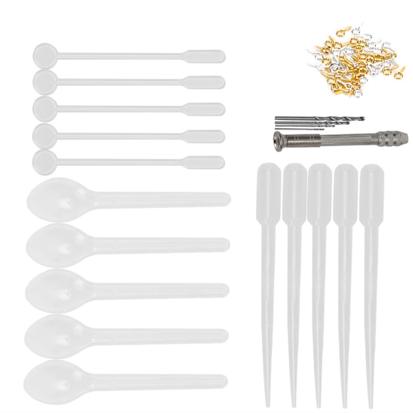 Gör-det-själv smyckeshängetillverkning Dropper Handborr Skruv Ögonverktyg Kit Tillbehör Tillbehör