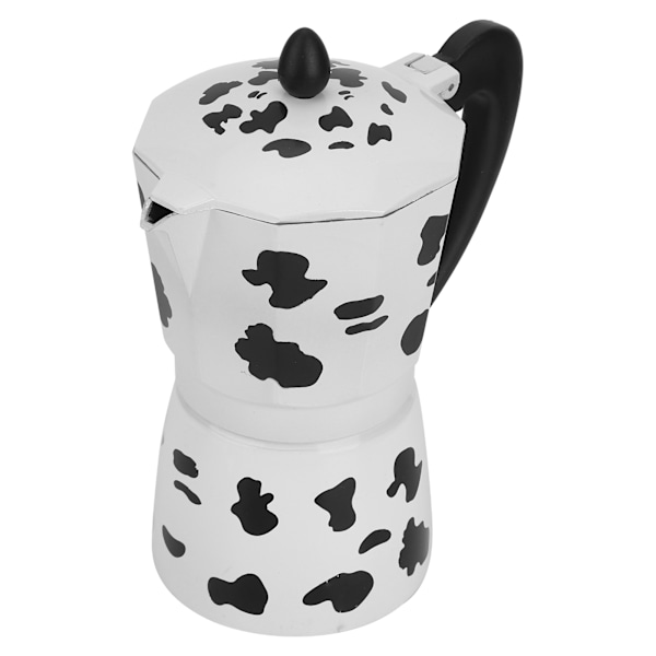 Aluminium Kaffe Kande Kedel Kaffemaskine Moka Pot til Hjem Kaffebar Brug Mælkeko Farve 9Kop 450ML