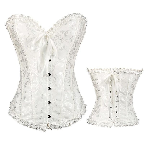 Strapless Women's Belly Shaping Corset 3XL white