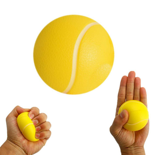 Elastisk PU Handträningsboll Fingerträningsboll Handträningsboll Mjuk boll för handträning