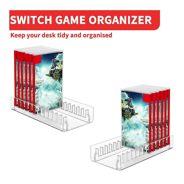 Spelkortsfodral för Switch Kassettförvaringsställ