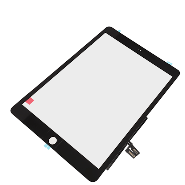 10,2 tums pekskärm för IOS Tablet Skyddsskärm i härdat glas, svart ram