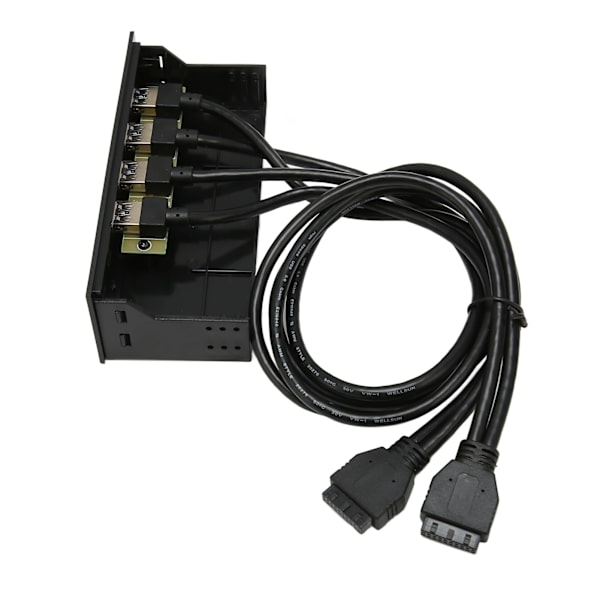 USB3.0 Hub Frontpanel 5Gbps 4 Porter 19pin Optisk Stasjon Frontpanel for 5.25 Tommers PC Datamaskinkabinett