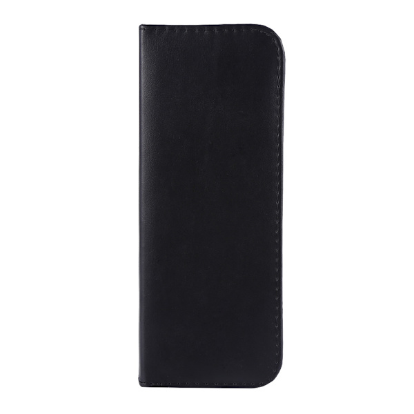 Professionell PU Läder Dragkedja 2 Sax Pouch Box Frisör Sax Verktygsväska