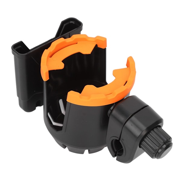 Klapvogns kopholder Multifunktion Stor kaliber Designet 360 grader Rotation Bærbar klapvogn Vandflaskeholder Sort Orange