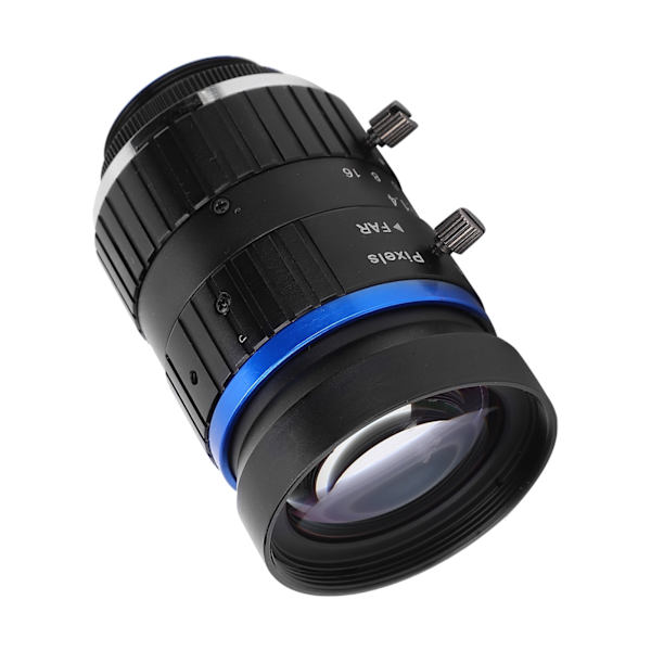 8MP högupplöst objektiv C-fäste 50 mm brännvidd 1 tum bildformat Manuell bländare för industriell kamera