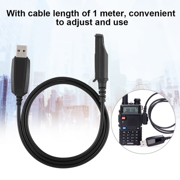 Walkie Talkie USB-programmeringskabel til BaoFeng UV 9R BF R760 BF 9700 BF A58 GT-3WP Retevis RT6