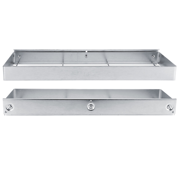 304 Rostfritt Stål Väggmonterad Kryddflaskhållare Hylla Organizer Kök Tillbehör 42cm
