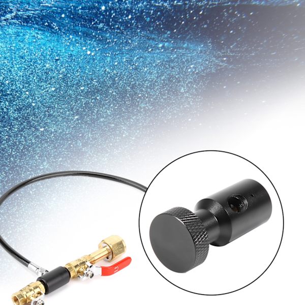1/8NPT CO2-karbonator sylinder tank på/av påfyllingsadapter for Sodastream TR21*4