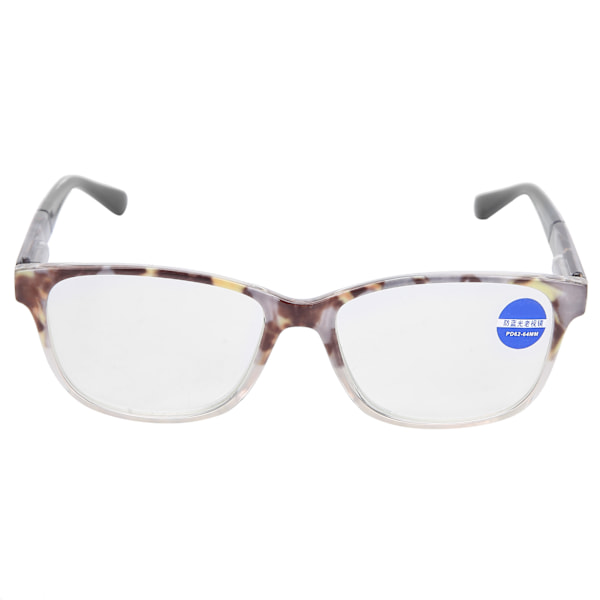 Harmaa kuviokehys Tyylikkäät lukulasit Unisex Vanhusten Yksinkertaiset Presbyopic lasit+350