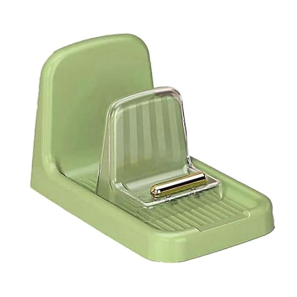 Bänkskiva Grytlockshållare Kraftig Organizer Rack Grön