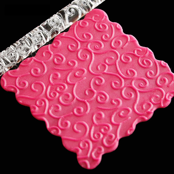 Høj kvalitet akryl kagerulle kagerulle fondant plasticine rulle DIY kage 19#
