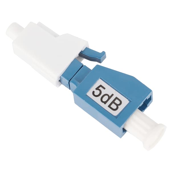 LC UPC5DB Optisk Fiber Dæmper Stik SingleMode Han Hun Adapter Høj Returtab