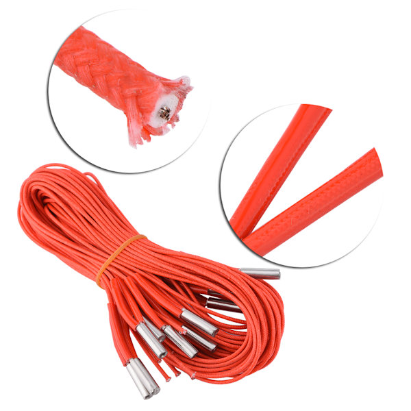 10 st /set 12V 40W Keramisk patronvärmare Värmeelement för 3D-skrivare