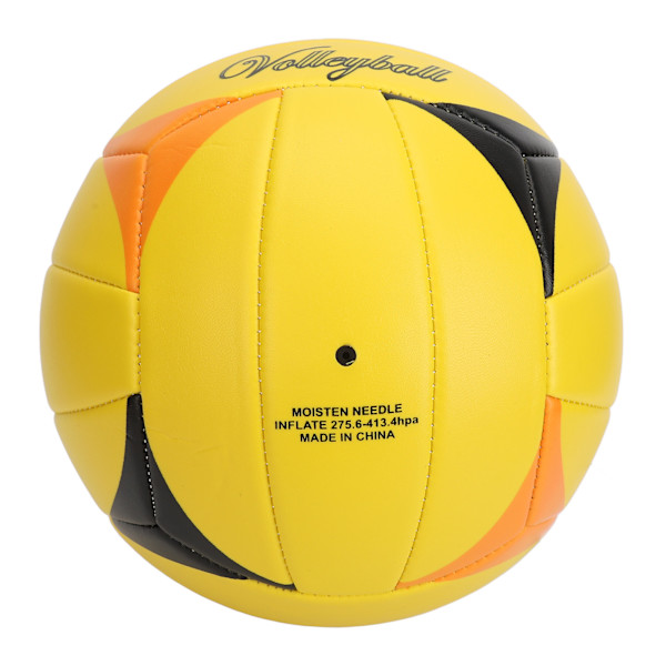 Klassisk volleyboll i storlek 5, mjuk och bekväm PVC-gummifoder, slagtålig inomhusvolleyboll för träning och strandspel
