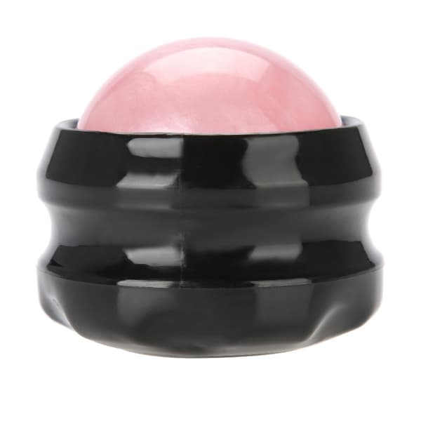 Massage Roller Ball Massager Kroppsterapi Fot Höft Avslappning Stress Release (Rosa)