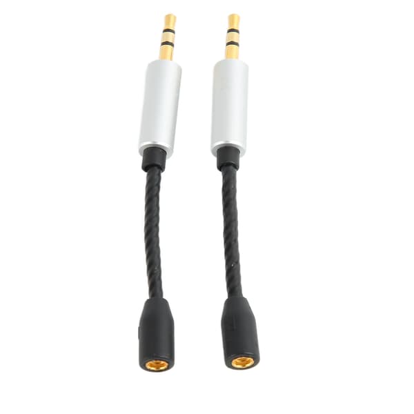 til MMCX til 2,5 mm adapterkabel hun til han tabsfri plug and play lille hovedtelefonadapterkabel