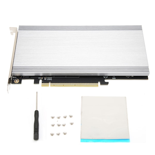 PCIE3.0 GEN4 til M2 NVME Udvidelseskort 4x M2 Slots 128GB/S PCI E3.0 X16 SSD Adapterkort til Arbejdsstationer Hjemmekontor