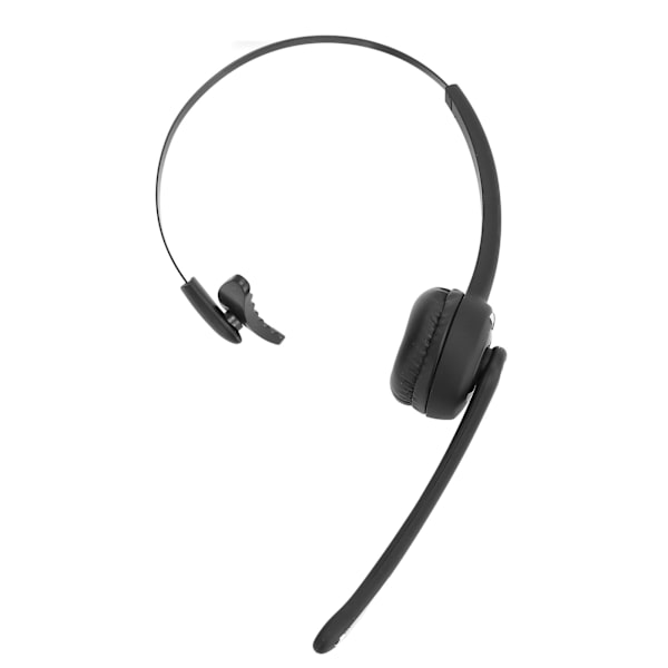 Bluetooth-telefonhodesett Enkeltøret roterbar mikrofon Trådløst forretningshodesett for bærbar mobiltelefon PC-nettbrett