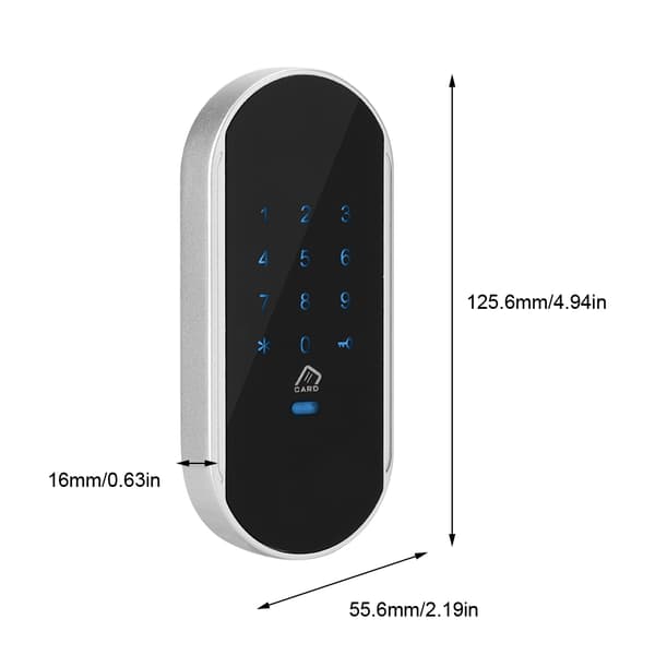 Smart Induktiv Cipher Lås for Sauna Gym Skap