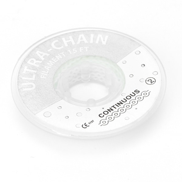 Orthodontic Chain Practical High Elasticity Good Flexibility Comfortable Wear Dental Orthodontic ToolWhite