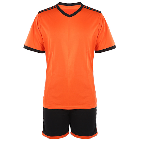 Sommar Vuxen Man Tävling Kortärmad Grupp Uniform Fotbollsdräkt TräningskläderS