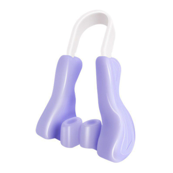 Nose Bridge Shaper Lifting Uträtning Mjuk silikon Nose Bridge Corrector Device for Night Purple