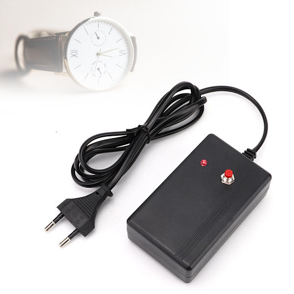 Professionelt mekanisk ur Demagnetizer Afgaussing Time Korrekt reparationsværktøj EU-stik 220V