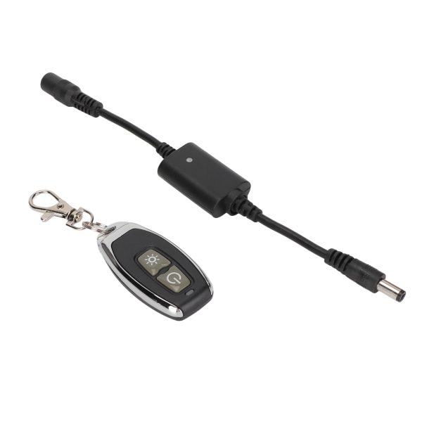 Trådlös fjärrkontrollomkopplare 433Mhz Trådlös RF-mottagareswitch för LED-lampa Lampor Motor Gör-det-själv-funktion DC 3,7V-12V