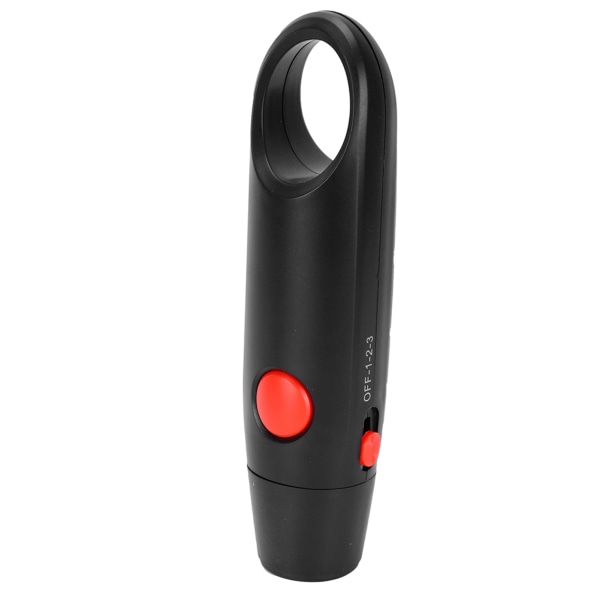 Electronic Whistle 3 Gears Justerbar Træning Elektronisk fløjte til Sports Traveller Sort