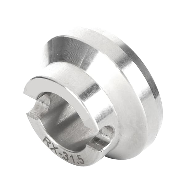 Rustfrit stål rillede matricer Ur Bagside Dæksel Åbner Fjerner Matrice Tilbehør 31,5 mm / 1,24 tommer
