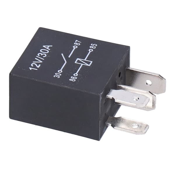 10 st violett relä 12V 30A vattentätt set kit för bil dimljus luftkonditionering 4 stift