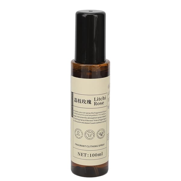 Lychee Rose Duft Tøy Oppfrisker Spray Luktfjerner Fin Mist Lett Duft Klesvask Duft Spray 100ml