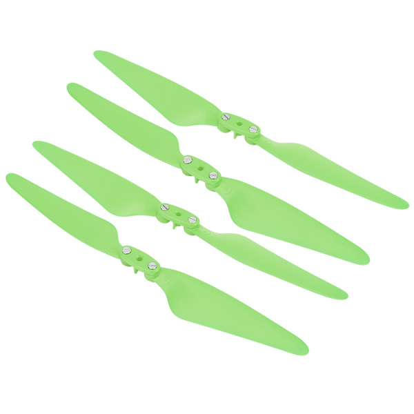 2 par RC-drönpropellerersättningstillbehör passar för Hubsan H117S Zino/ZinoiproGrön