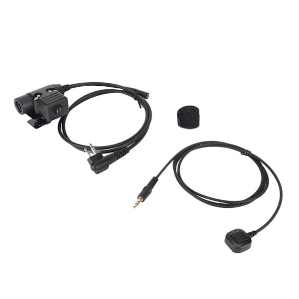 U94 PTT Adapter Push to Talk Button Walkie Talkie Military Headset -liitin sopii MOTOROLA GP88:lle