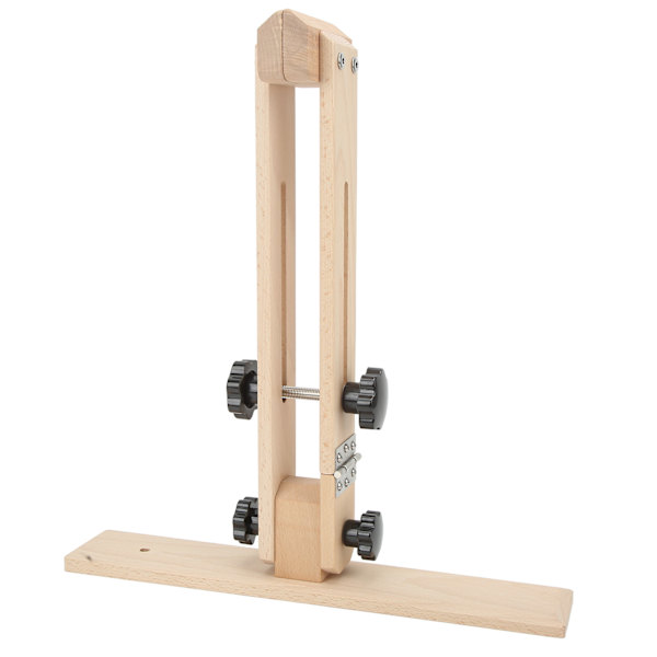 Skinnsøm Ponni Justerbar 180 grader Håndsøm Ponni Bøk Tre Skinnsøm Ponni for DIY