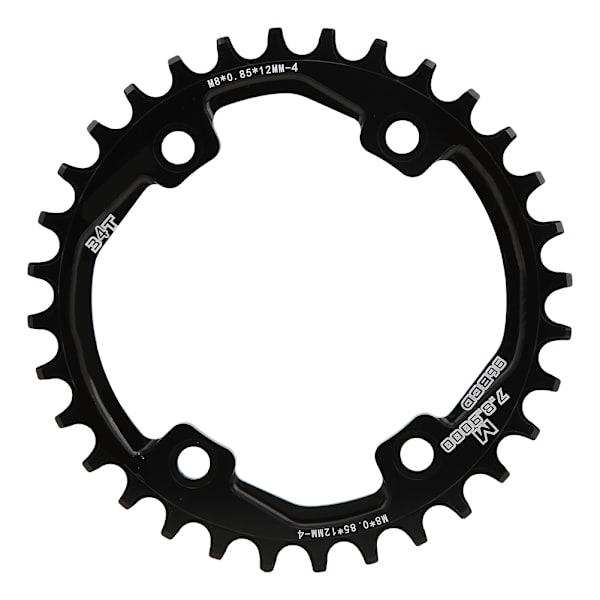 Aluminiumlegeringscykel Positiv &amp; Cykeltillbehör med negativa tandskivor för M8000/9000 cykel(34T)